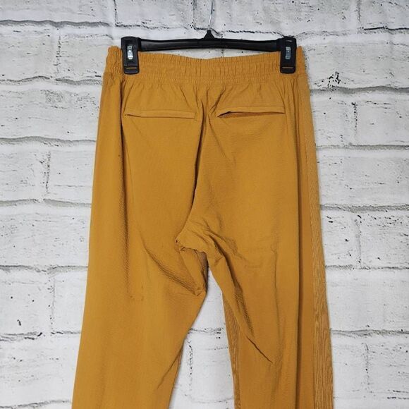Athleta Textured Brooklyn Stretch Jogger Pants Multicolor Size 2 Yellow Gold - Picture 7 of 13